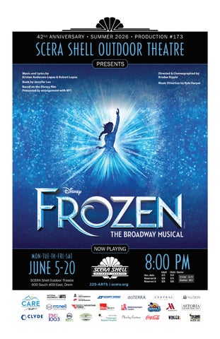 Digital playbill: Disney's FROZEN THE MUSICAL