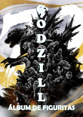 Godzilla álbum de figuritas - Practica