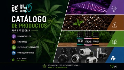 Growbarato GB The Green Brand 灯饰目录 Grow Barato 2026 — Cultivo, Iluminación, Fertilizantes - 册 -2 第 2 页