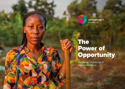 Opportunity International UK Annual Report
