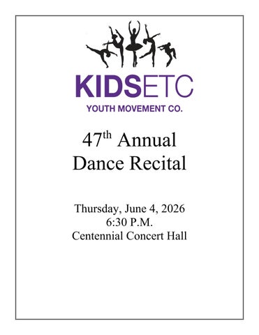 04-Jun-26 - Thursday Recital Program