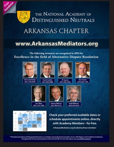 The Arkansas Lawyer 春季 2026 第 15 页