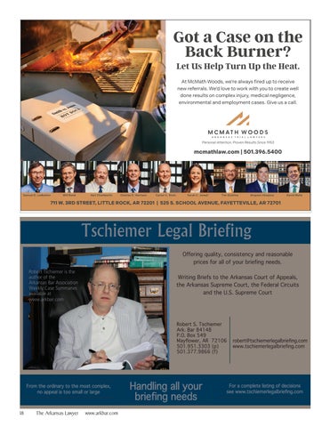 The Arkansas Lawyer 春季 2026 第 20 页