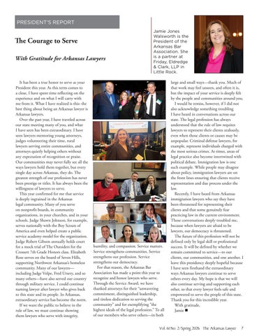 The Arkansas Lawyer 春季 2026 第 9 页