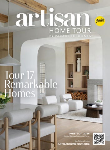 Artisan Home Tour by Parade of Homes® 2026 Summer Guidebook