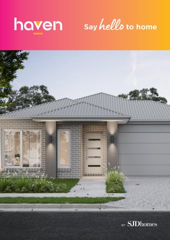 SJD Homes | Haven Booklet