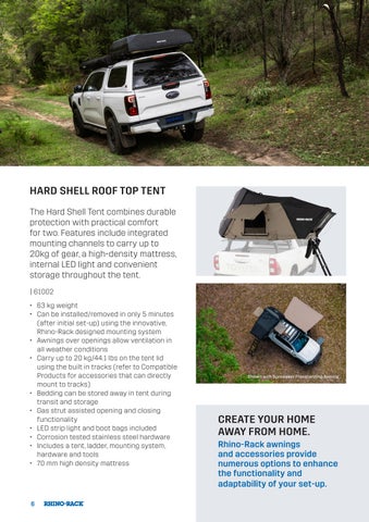 Rhino-Rack Roof Top Tents 灯饰手册 2026-06 英文 第 6 页