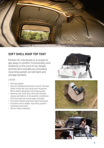 Rhino-Rack Roof Top Tents 灯饰手册 2026-06 英文 第 9 页