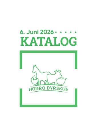 Hobro Dyrskue Katalog
