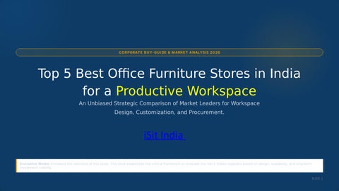 Office Furniture Leaders Presentation (2)
