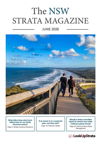 The NSW Strata Magazine | June 2026