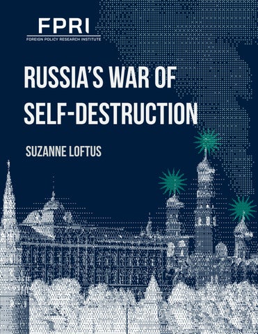 Russia's War of Self-Destruction
