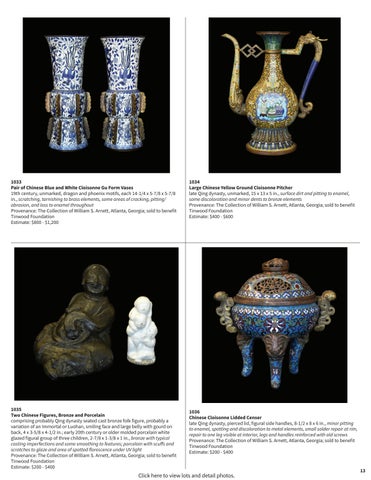 Asian Art Featuring The William Arnett 家具产品集 | June 25, 2026 第 13 页