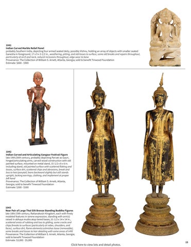 Asian Art Featuring The William Arnett 家具产品集 | June 25, 2026 第 15 页