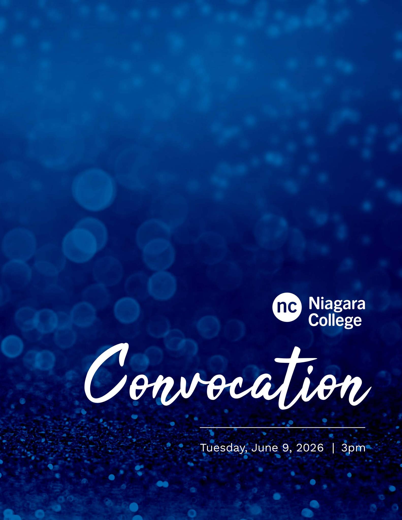 2026 Spring Convocation Program - TUESDAY PM by Niagara College - Issuu