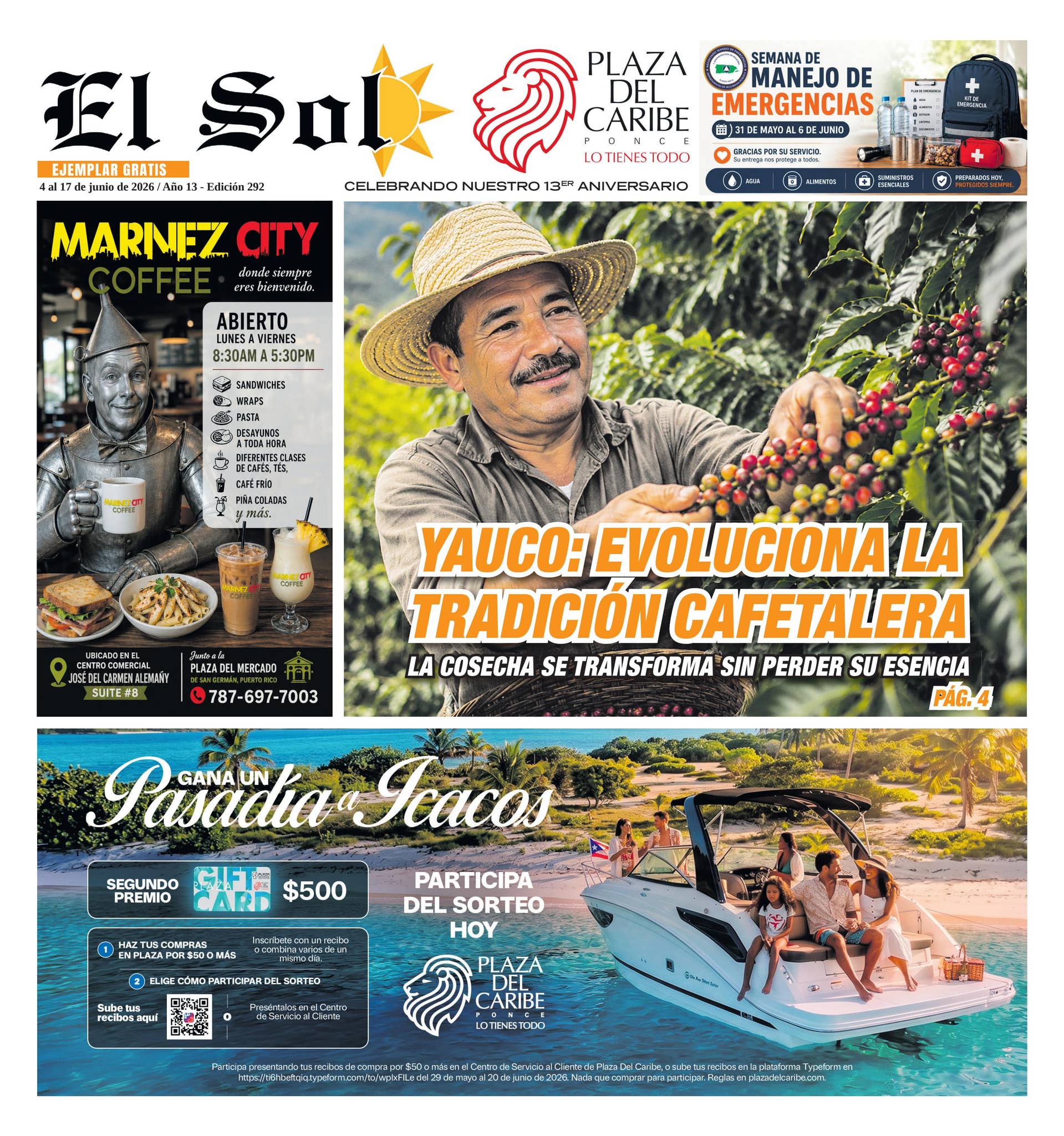 Periódico El Sol de Puerto Rico #292 by El Sol de PR - Issuu