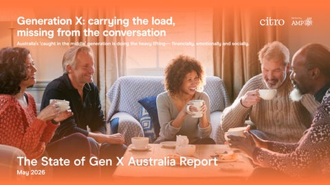 State of Gen X Australia Report 2026
