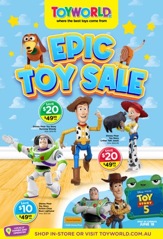 Toyworld AU | June Epic Toy Sale