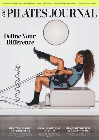 Define Your Difference #38 - The Pilates Journal