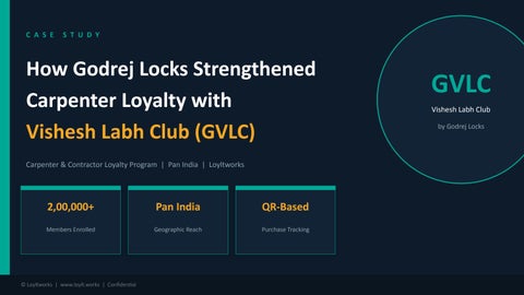 How Godrej Locks Enhanced Carpenter Loyalty with GVLC Program