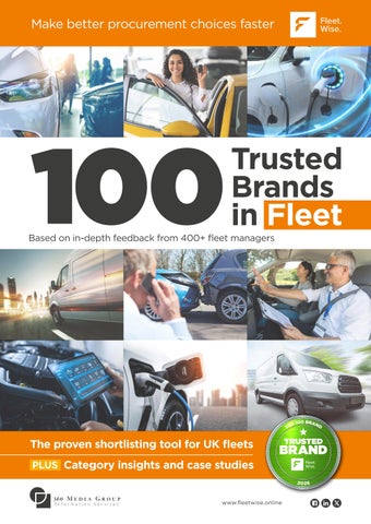100 Trusted Brands in Fleet Report 2026