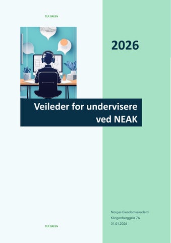 Veileder for undervisere ved NEAK (original -sendes ikke ut) (1)