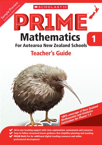 PR1ME Mathematics – Y1 Teacher's Guide (Sample)