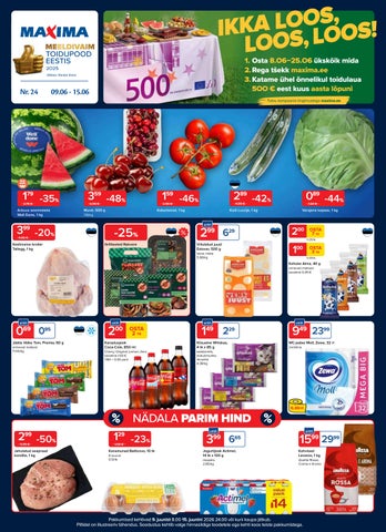 Maxima kliendileht 9.-15.06