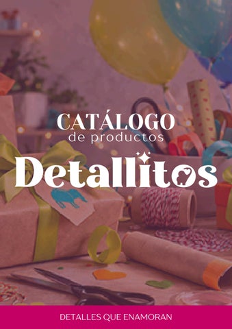 CATALOGO DETALLITOS