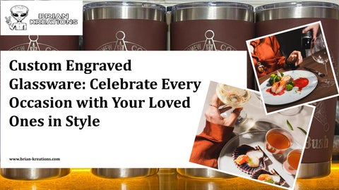 Custom Engraved Glassware