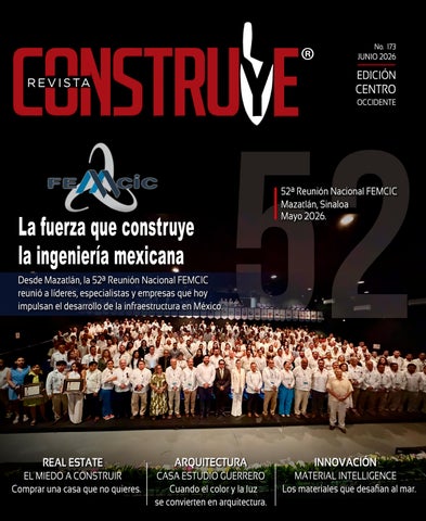 REVISTA CONSTRUYE edición Centro Occidente junio de 2026