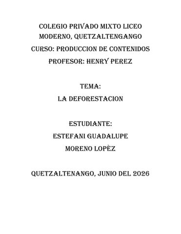 COLEGIO PRIVADO MIXTO LICEO MODERNO