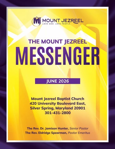 Mount Jezreel Messenger June 2026