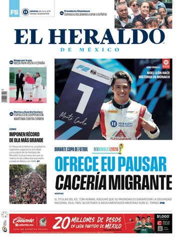 Edición impresa. Domingo 7 de junio de 2026