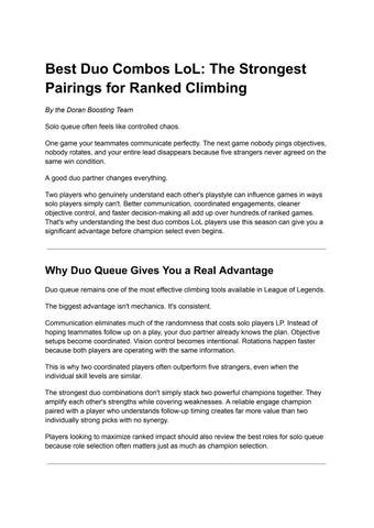Best Duo Combos LoL_ The Strongest Pairings for Ranked Climbing