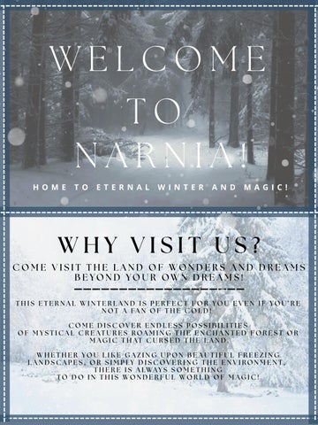 Narnia Travel Agent