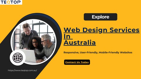 Web Design Services in Australia | TEQTOP