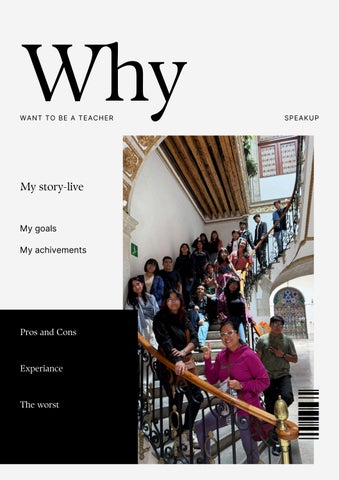 Why want to be teacher
