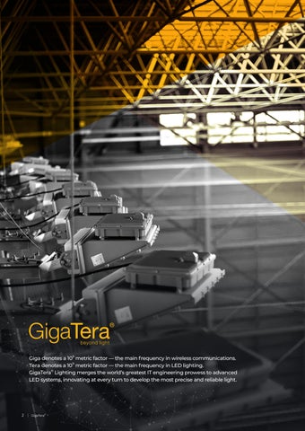 2026 GigaTera Company 型材灯 英文 v.1.2.1 第 2 页