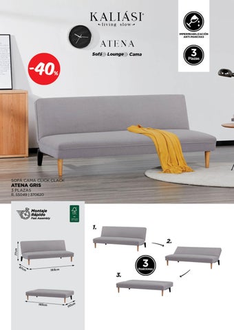 家具目录 KALIÁSI - Sofas cama × Camas - 西文 第 12 页