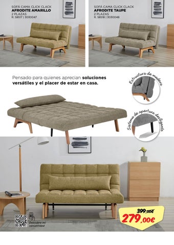 家具目录 KALIÁSI - Sofas cama × Camas - 西文 第 7 页