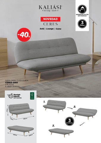 家具目录 KALIÁSI - Sofas cama × Camas - 西文 第 8 页