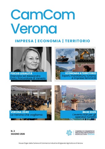CamComVerona#2_2026 News dalla Camera di Commercio di Verona