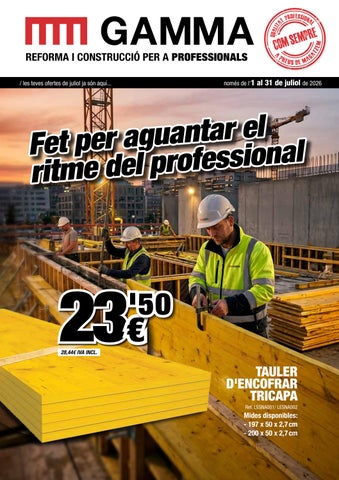campaña profesional julio 2026 CAT