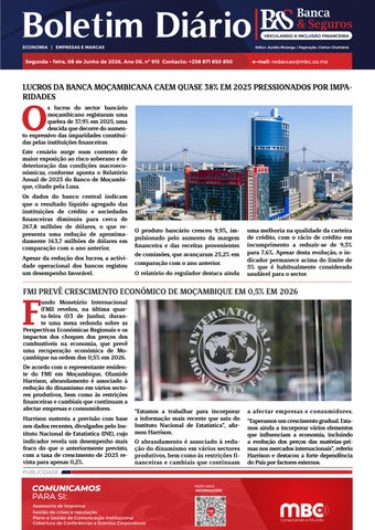 BOLETIM BANCA & SEGUROS 08.06.2026