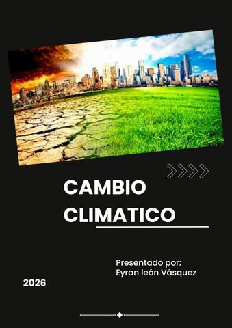 cambio climatico