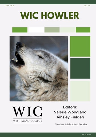 2026 Edition 4 WIC Howler