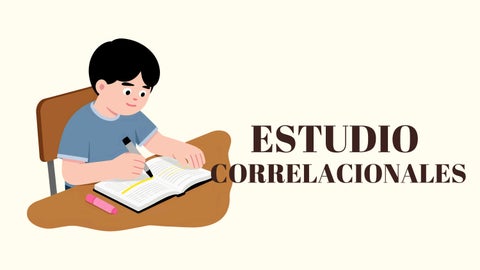 Estudio Correlacionales