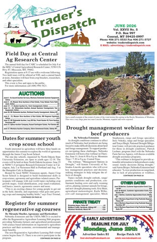 Trader's Dispatch - June 2026