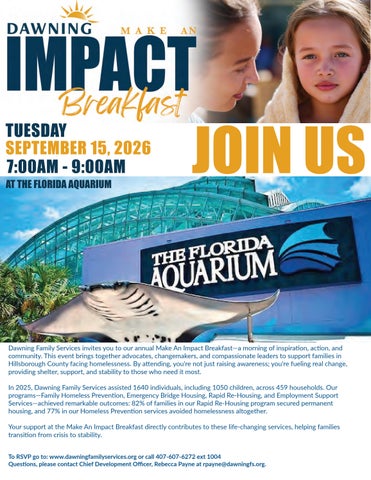 2026 Dawning Make An Impact Breakfast